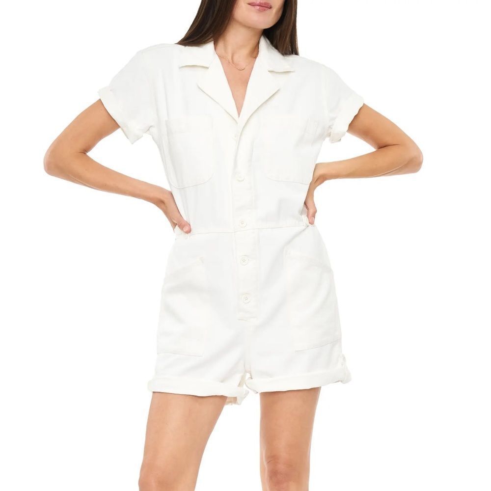 NWT PISTOLA Parker Denim Romper